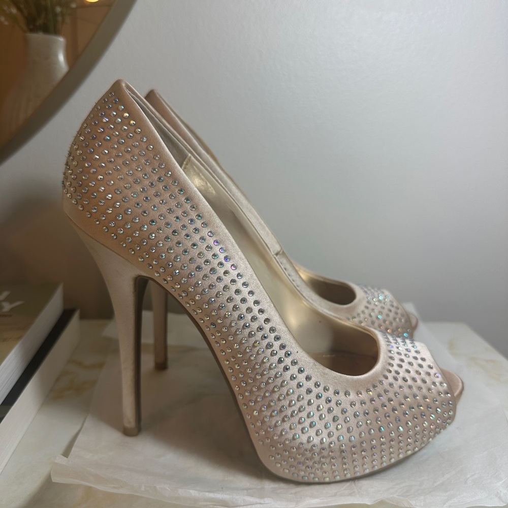 Ivory Jennifer Lopez Heels